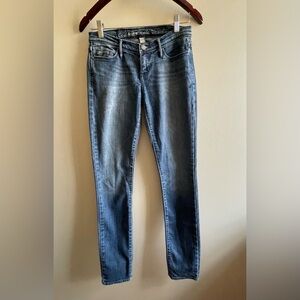 ABERCROMBIE & FITCH - LOW RISE JEANS -  Y2K ERA - SIZE 0